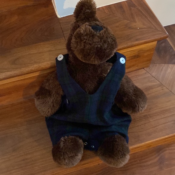 Vintage Tartan Baby Shortalls - Picture 3 of 5